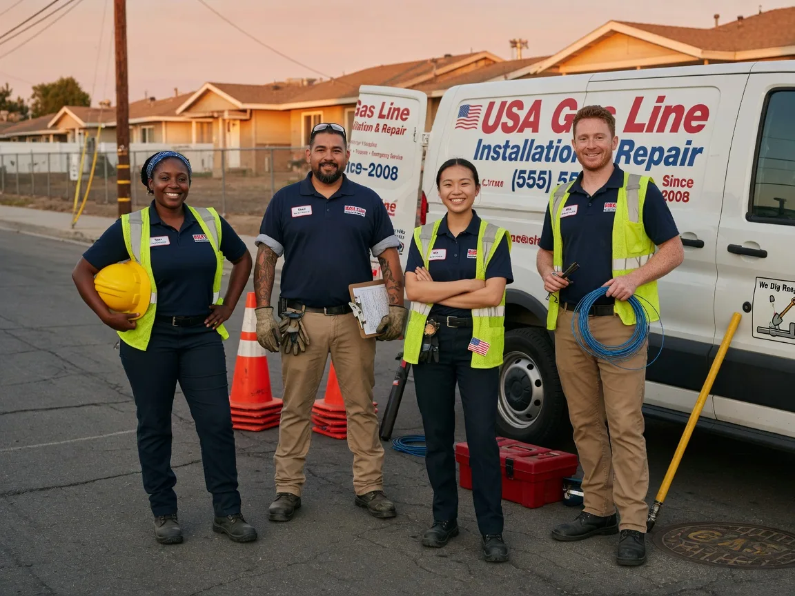 Gas Line Installation company in Potterville, MI